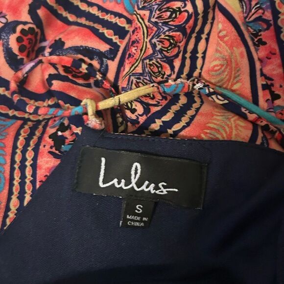 Lulu's Sunrise to Sunset Coral Pink Print Maxi Dress - Picture 4 of 9